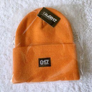 ✨NEW✨ KAIJU017 Underground Creative Japanese Streetwear Orange Beanie